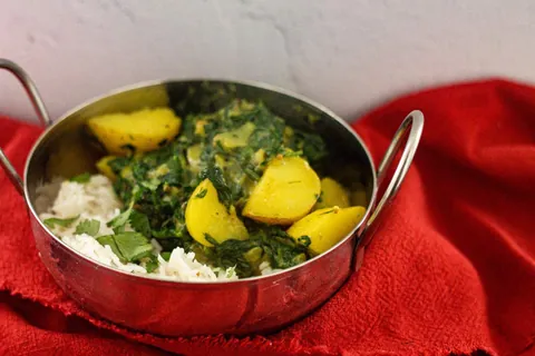 Aloo Sag Pannir